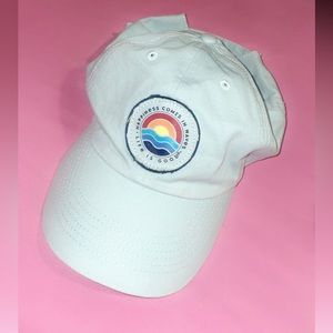 Life is good light blue adjustable hat